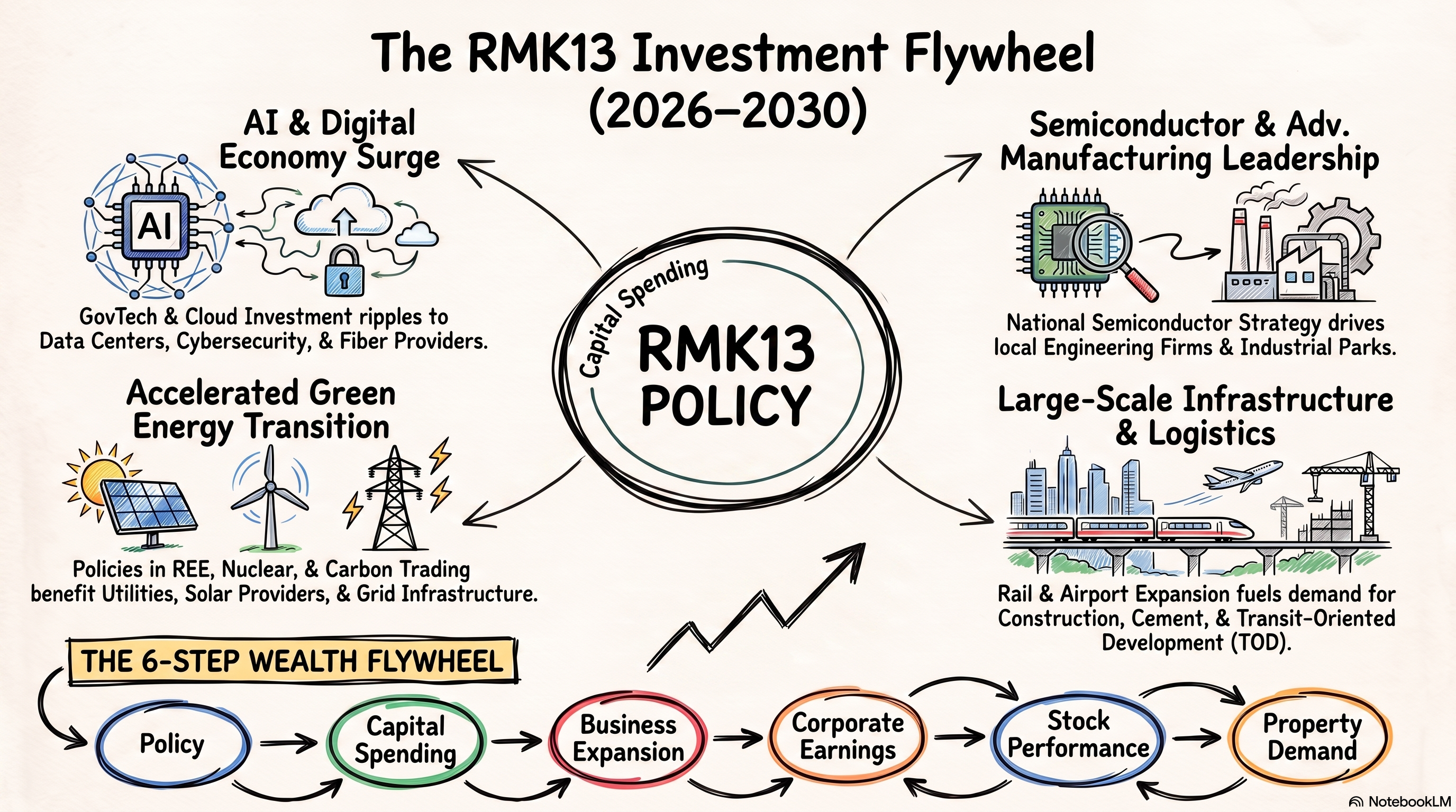 RMK13 (Malaysia Plan 2026–2030): Corporate, Stock & Property Investment Signals
