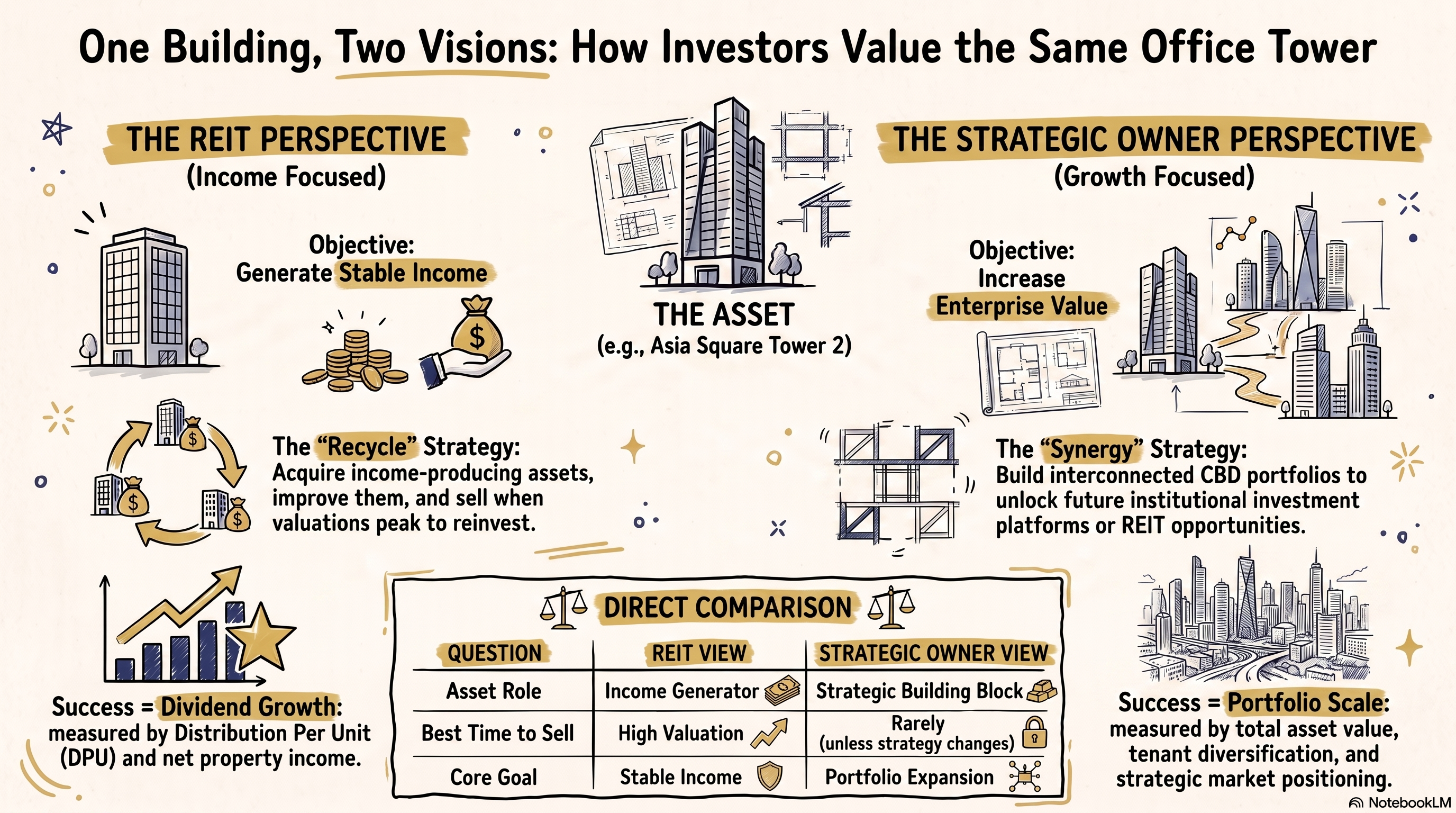 Why IOI Bought Asia Square Tower 2 While CICT Sold It: The Strategy Behind the S$2.476 Billion Deal