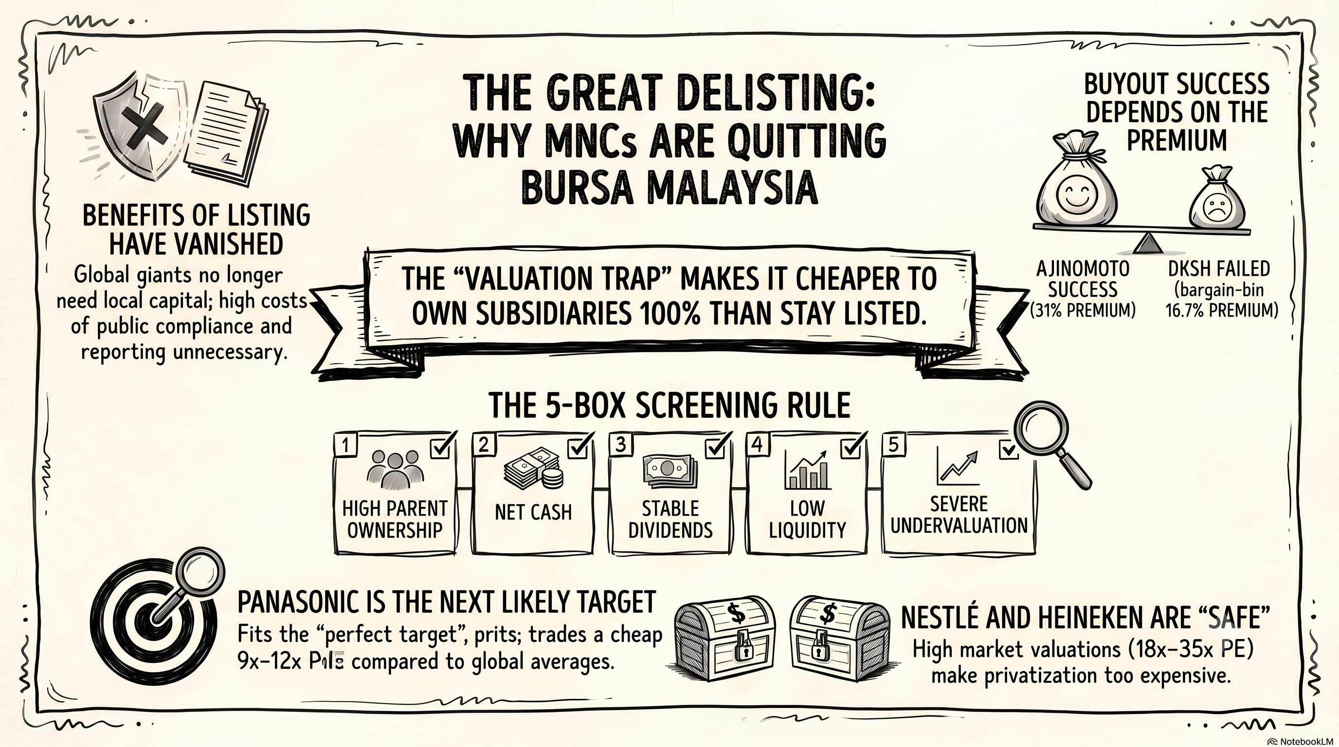 Why Are Multi-National Giants Leaving Bursa Malaysia? The Real Economics Behind MNC Delistings