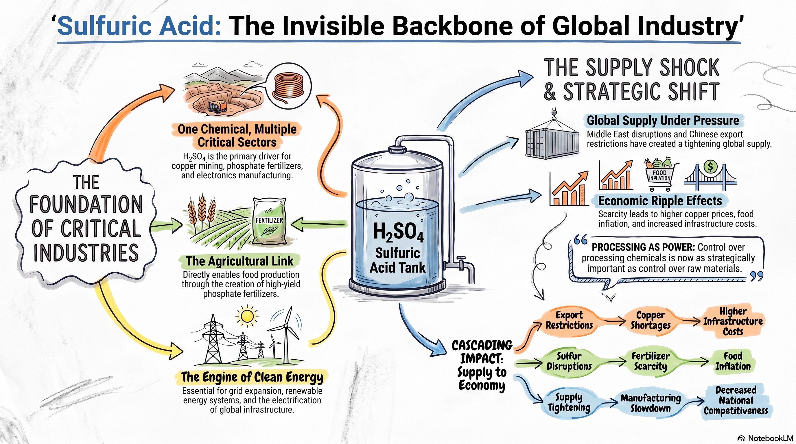 China's Sulfuric Acid Export Ban: Impact Analysis for Copper, Fertilizers and Global Supply Chains